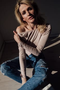 woman in stylish streetwear style