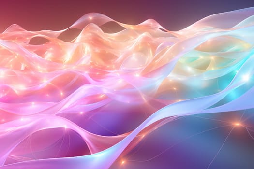 Abstract Background Technology, Virtual wave Futuristic, generative ai.