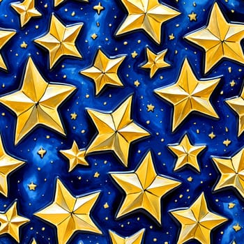 Christmas star patterns. Christmas digital paper AI Generated.