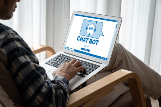 Chatbot software application for modish online business that automatically reply to customer questions