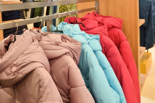 Women's winter insulated jackets in store