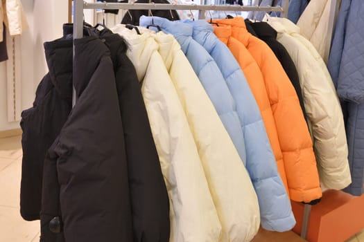 Women's winter insulated jackets in store