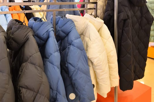 Women's winter insulated jackets in store