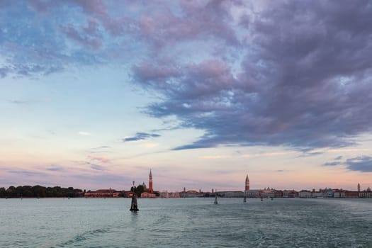 The church of San Giorgio Maggiore on Isola San Giorgio at morning, Venice