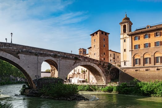 The Fabricius Bride or Ponte dei Quattro Capi, is the oldest Roman bridge in Rome, Italy, still existing in its original state.