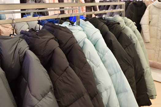 Women's winter insulated jackets in store