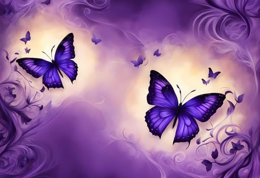 purple wallpaper butterfly purple wallpaper butterfly beautiful fantasy painting header beautiful lots of blue colors beautiful twin gemini dark colors only aka wow that's beautiful soothing colors Generate AI.