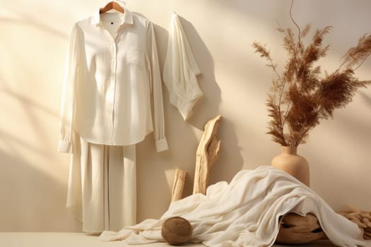 Sustainable fashion, lingerie or accessories made from organic materials