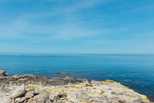 a shore blue sea sky sea voyage nature walk