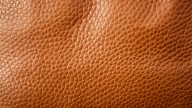 Beautiful luxury brown leather background, surface graceful textured background, leather texture, copy space, close-up, macro