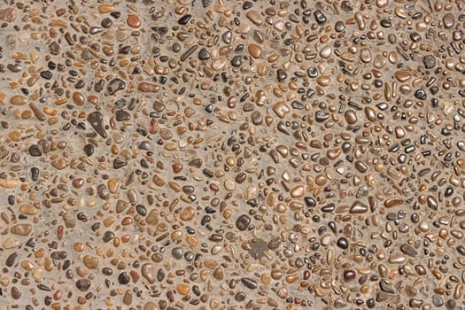 texture with pebbles closeup Old asphalt as a background. High quality photo