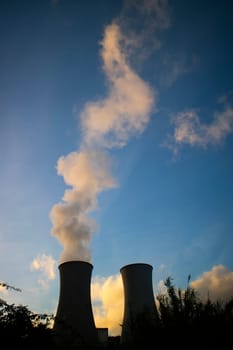 Power plant for the exploitation of boraciferous blowers for the production of electricity in Tuscany, Italy 
