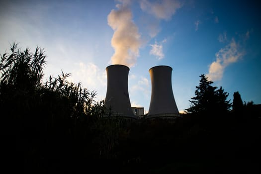 Power plant for the exploitation of boraciferous blowers for the production of electricity in Tuscany, Italy 
