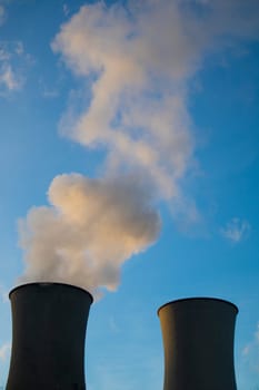 Power plant for the exploitation of boraciferous blowers for the production of electricity in Tuscany, Italy 
