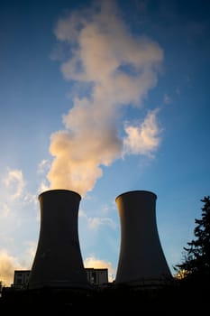 Power plant for the exploitation of boraciferous blowers for the production of electricity in Tuscany, Italy 
