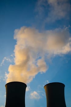 Power plant for the exploitation of boraciferous blowers for the production of electricity in Tuscany, Italy 
