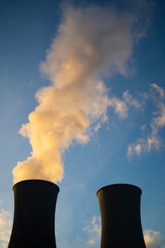 Power plant for the exploitation of boraciferous blowers for the production of electricity in Tuscany, Italy 
