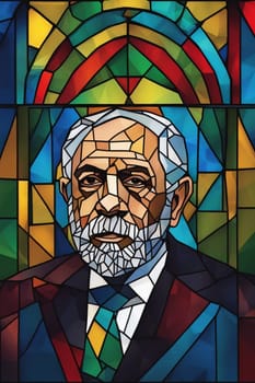 illustration render of Mr Lula da Silva president of Brazil ai generated