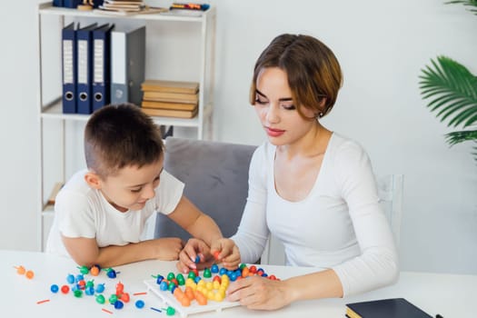 teaching a teacher in classes with a boy in school of development