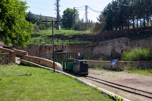 Utrillas mining park train, Teruel Spain