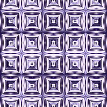 Textured stripes pattern. Purple symmetrical kaleidoscope background. Textile ready fine print, swimwear fabric, wallpaper, wrapping. Trendy textured stripes design.