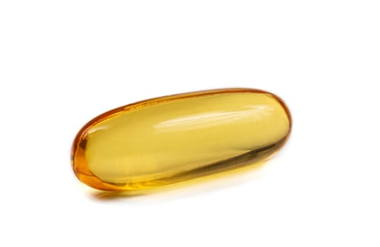 Close up of food supplement oil filled capsules suitable for: fish oil omega 3 omega 6 omega 9