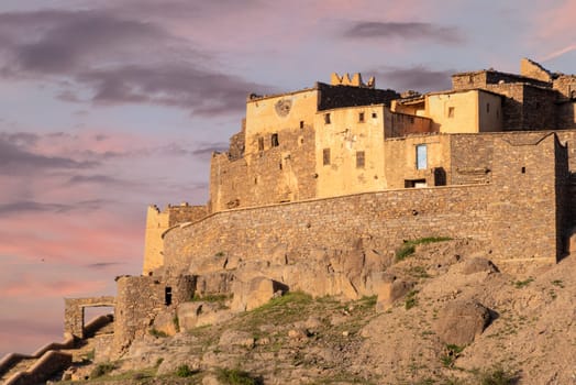 Historic Tizourgane village in the Anti-Atlas mountains, South Morocco