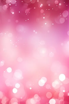 pink bokeh abstract background. AI Generated