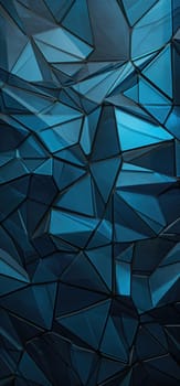 Explore the depth of abstract wallpaper bold graphic illustration - Generative AI. Abstract, rectangle, wallpaper, blue.