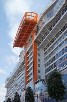 Turkey istanbul 19 june 2023. COSTA VENEZIA cruise ship in Galataport, Istanbul,