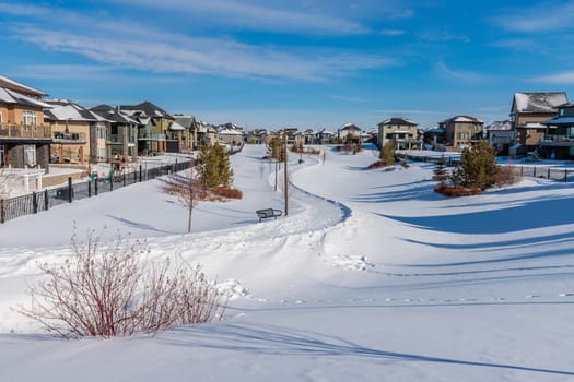 Rouillard Park is located in the Willowgrove neighborhood of Saskatoon.