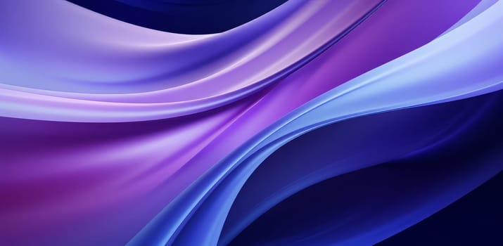 abstract graphic waves of delicate color in 5k