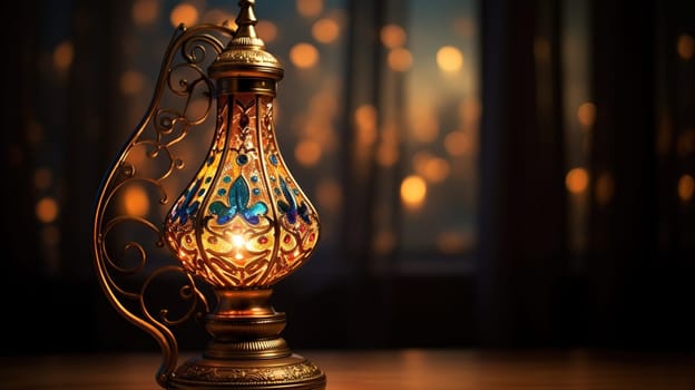 Aladdin lamp enabling it is holder to a gratify any wish