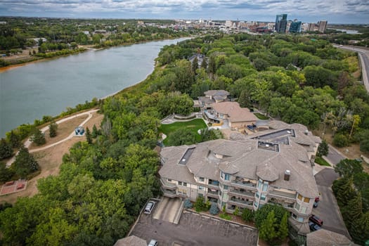 Nutana is a primarily residential neighbourhood located near the centre of Saskatoon, Saskatchewan, Canada. It includes the business district of Broadway Avenue. It comprises a nearly even mixture of low-density, single detached dwellings and apartment-style multiple unit dwellings