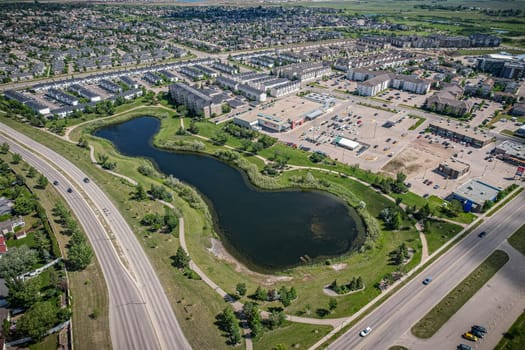 Lakewood Suburban Centre is a mixed-development neighbourhood located in southeast Saskatoon, Saskatchewan, Canada. It is a classified as a "suburban centre" subdivision, composed of mostly medium to high-density multiple-unit dwellings, commercial areas and civic facilities.