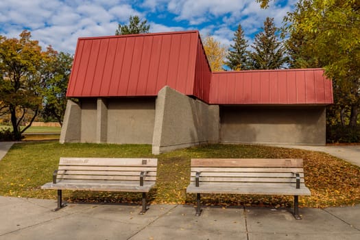 Meewasin Park is located in the Lawson Heights neighborhood of Saskatoon.