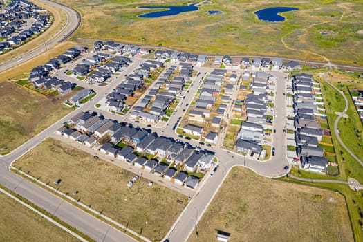 Discover the stunning Aspen Ridge in Saskatoon through this captivating aerial view. Captured by drone, this image showcases the unique urban landscape, serene parks, and vibrant community life. Experience the beauty of Saskatchewan from a breathtaking new perspective.
