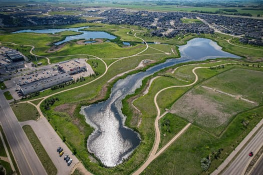 Lakewood Suburban Centre is a mixed-development neighbourhood located in southeast Saskatoon, Saskatchewan, Canada. It is a classified as a "suburban centre" subdivision, composed of mostly medium to high-density multiple-unit dwellings, commercial areas and civic facilities.