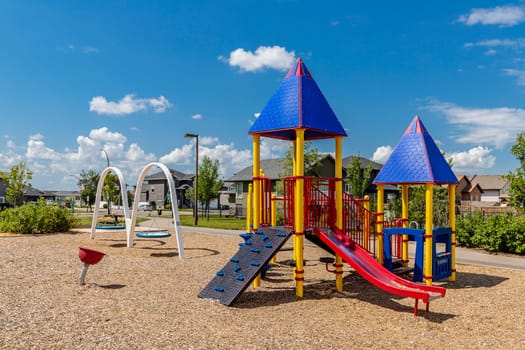 Kershaw Park is located in the Willowgrove neighborhood of Saskatoon.