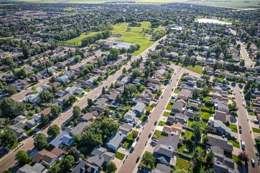 Erindale is a primarily residential neighbourhood located in northeast Saskatoon, Saskatchewan, Canada. It is mostly made up of low-density single detached dwellings. As of 2011, the area is home to 4,338 residents.