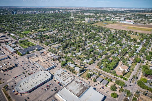 Grosvenor Park is a mostly residential neighbourhood located in east-central Saskatoon, Saskatchewan, Canada. It is a suburban subdivision, composed of a near-even mix of low-density, single detached dwellings and apartment-style units. As of 2006, the area is home to 1,645 residents.