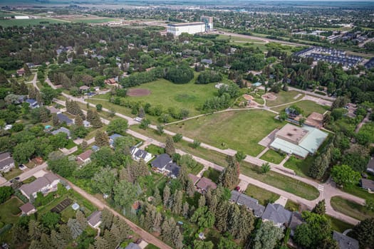 Montgomery Place is a post World War II community erected for veterans outside Saskatoon, Saskatchewan, which consists primarily of residential homes.It was amalgamated within the city of Saskatoon in 1956, and is now a National Historic Site.
