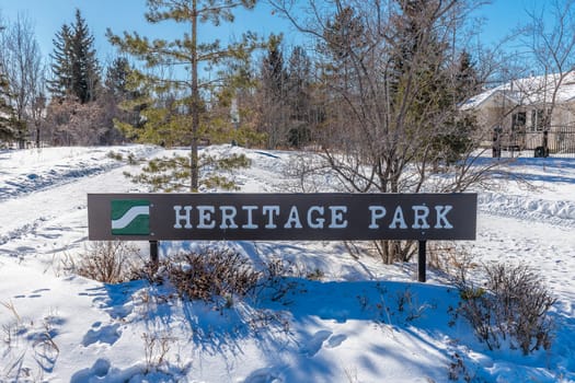 Heritage Park is located in the Wildwood neighborhood of Saskatoon.