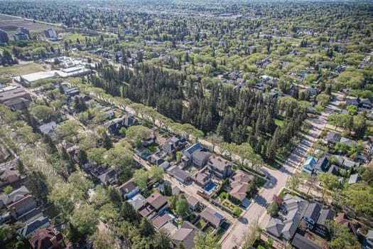 Varsity View is a mostly residential neighbourhood located near central Saskatoon, Saskatchewan, Canada. It is immediately south of the University of Saskatchewan campus. It is an older suburban subdivision, comprising a mixture of low-density, single detached dwellings, detached duplexes and apartment-style units