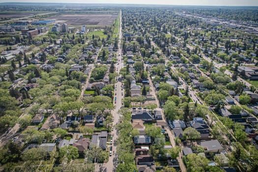 Varsity View is a mostly residential neighbourhood located near central Saskatoon, Saskatchewan, Canada. It is immediately south of the University of Saskatchewan campus. It is an older suburban subdivision, comprising a mixture of low-density, single detached dwellings, detached duplexes and apartment-style units