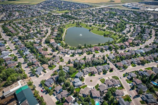 Erindale is a primarily residential neighborhood located in northeast Saskatoon, Saskatchewan, Canada. It is mostly made up of low-density single detached dwellings.