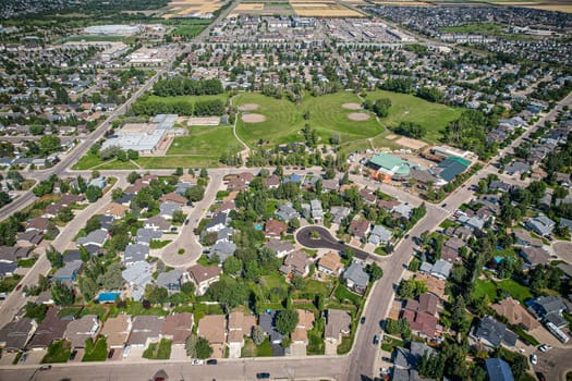 Erindale is a primarily residential neighborhood located in northeast Saskatoon, Saskatchewan, Canada. It is mostly made up of low-density single detached dwellings.