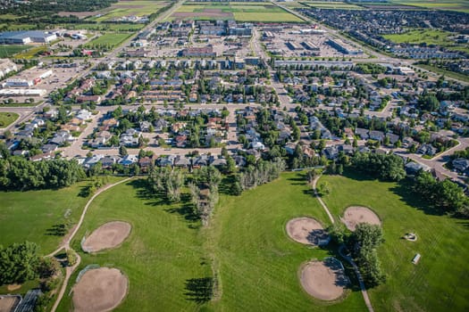 Erindale is a primarily residential neighborhood located in northeast Saskatoon, Saskatchewan, Canada. It is mostly made up of low-density single detached dwellings.