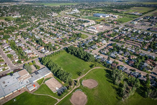 Erindale is a primarily residential neighborhood located in northeast Saskatoon, Saskatchewan, Canada. It is mostly made up of low-density single detached dwellings.