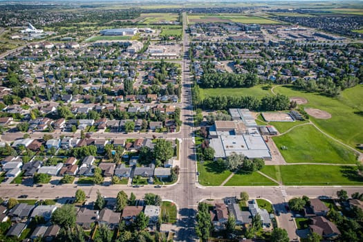 Erindale is a primarily residential neighbourhood located in northeast Saskatoon, Saskatchewan, Canada. It is mostly made up of low-density single detached dwellings. As of 2011, the area is home to 4,338 residents.